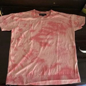 Banana Republic tie dye SS crewneck sweater